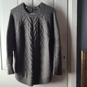 Women's cable knit sweater